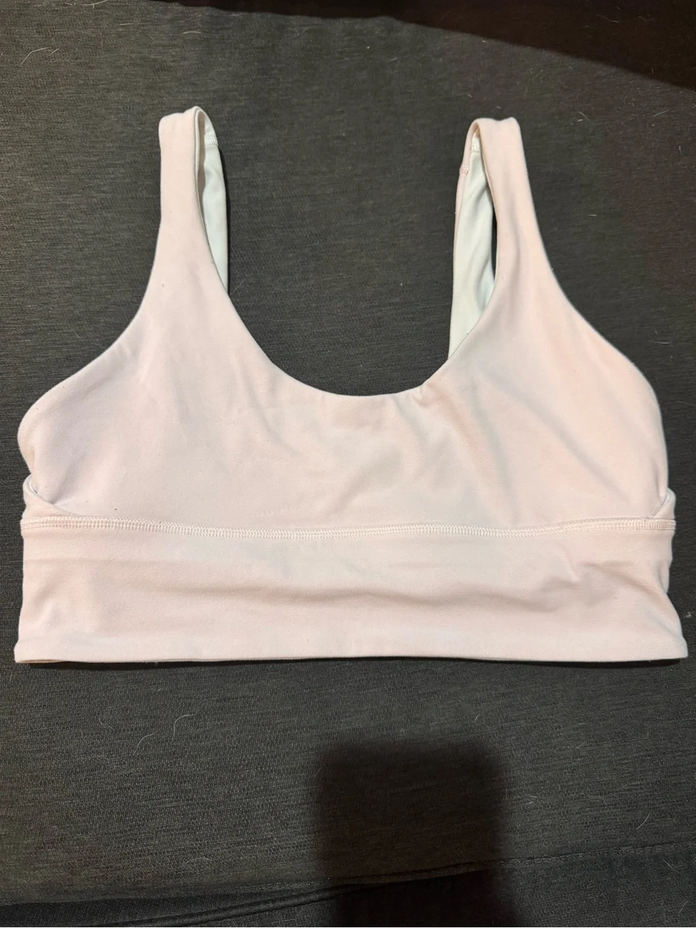 Lululemon Strawberry milkshake reversible align bra size 8